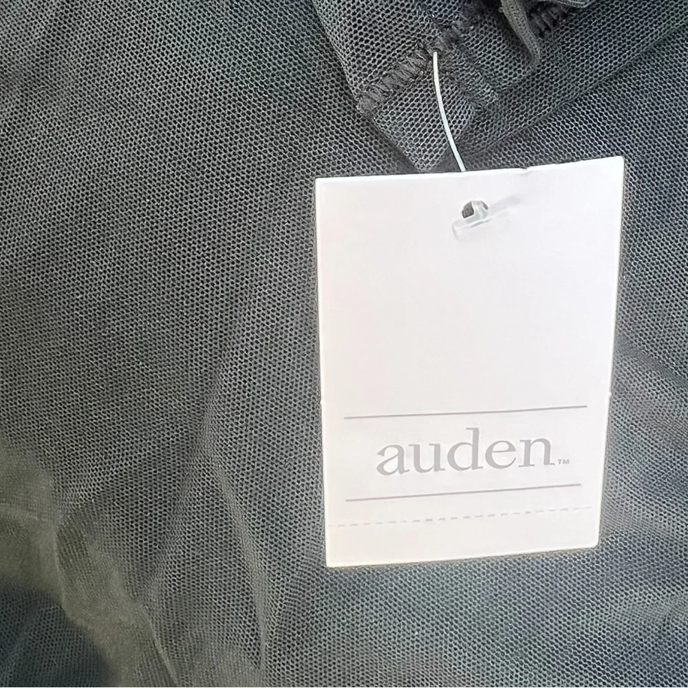 Auden sexy black sheer lingerie bodysuit. NWT! Size: Large_6